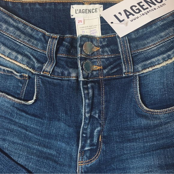 NEW L’agence Peyton High Rise Jeans 25 Skinny - Picture 8 of 12